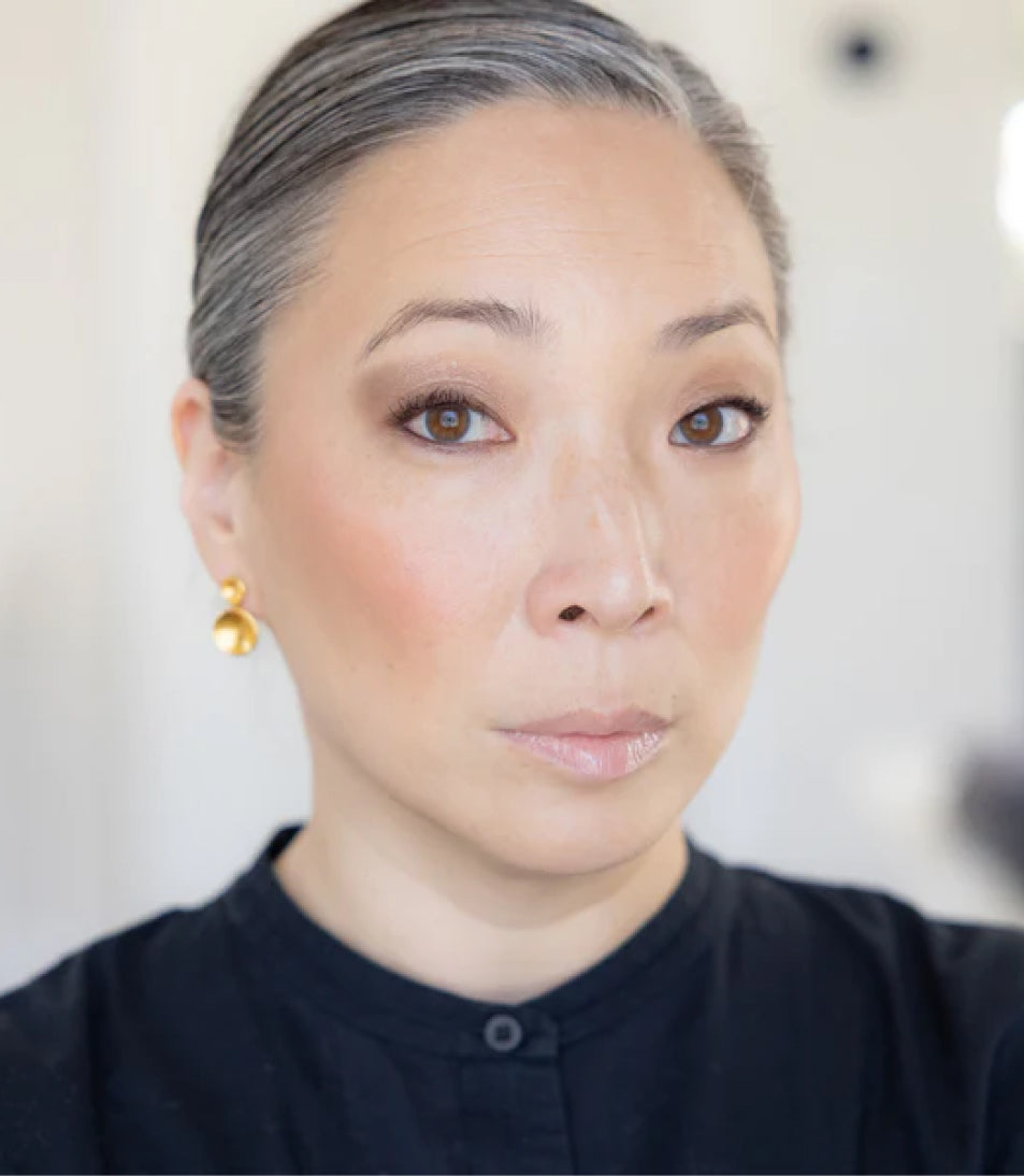 Model on Light Surratt Beauty Make Up
