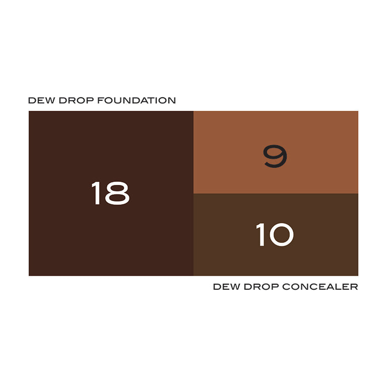 18 - DEEP CHOCOLATE / NEUTRAL - light-to-medium coverage foundation for dewy skin in deep chocolate with neutral undertones