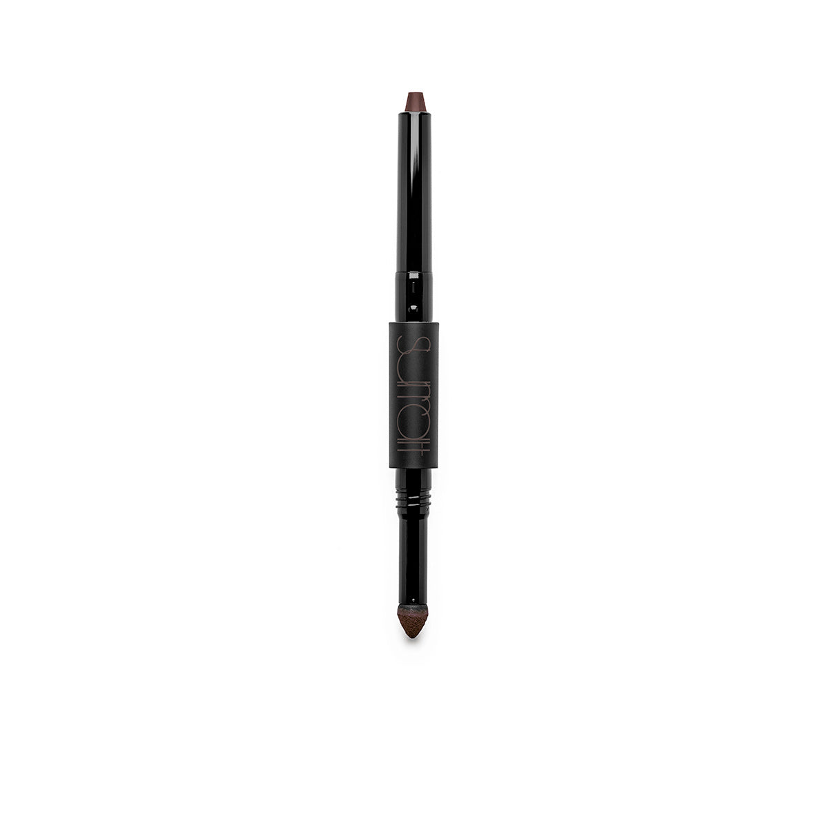 DIABOLIQUE - BROWN - dual-ended lip baton with creamy lipstick pencil in brown and matching mattifying pigment lip powder in brown shade