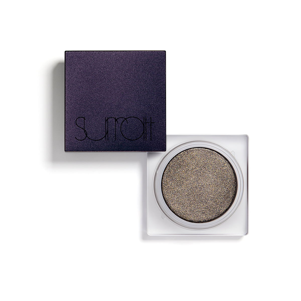 NUAGE D'ARGENT - SHEER SILVER GRAY WITH CHAMPAGNE SHIMMER - water-based bouncy souffle eyeshadow with lid
