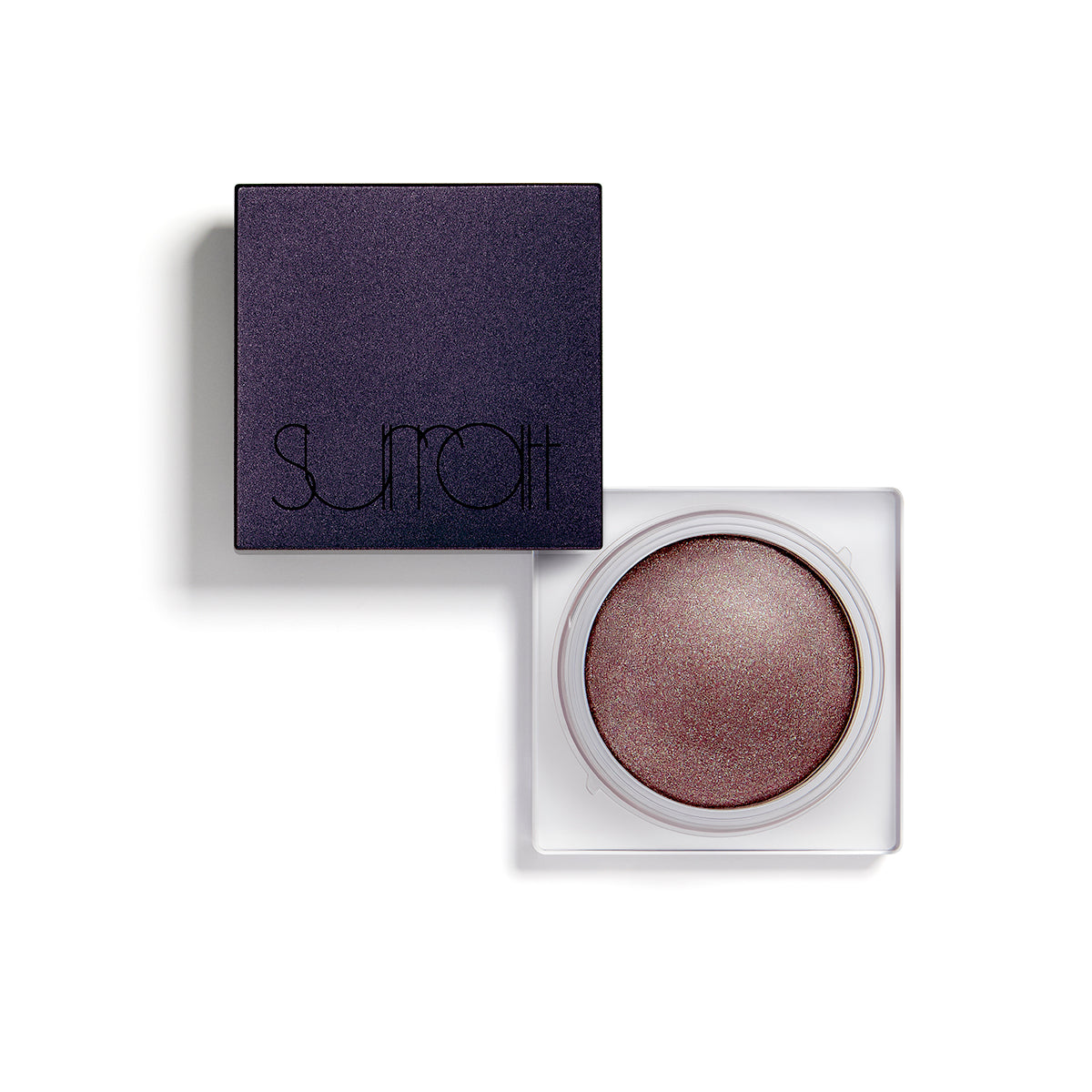 PLUIE MAUVE - SHEER PURPLE WITH GREEN SHIMMER - water-based bouncy souffle eyeshadow with lid