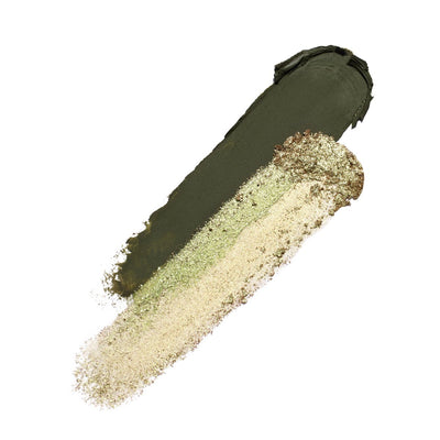 Prismatique Eyes - Surratt Beauty MESMER EYES - KHAKI GREEN CREAM WITH GLISTENING GREEN GOLD SHADOW