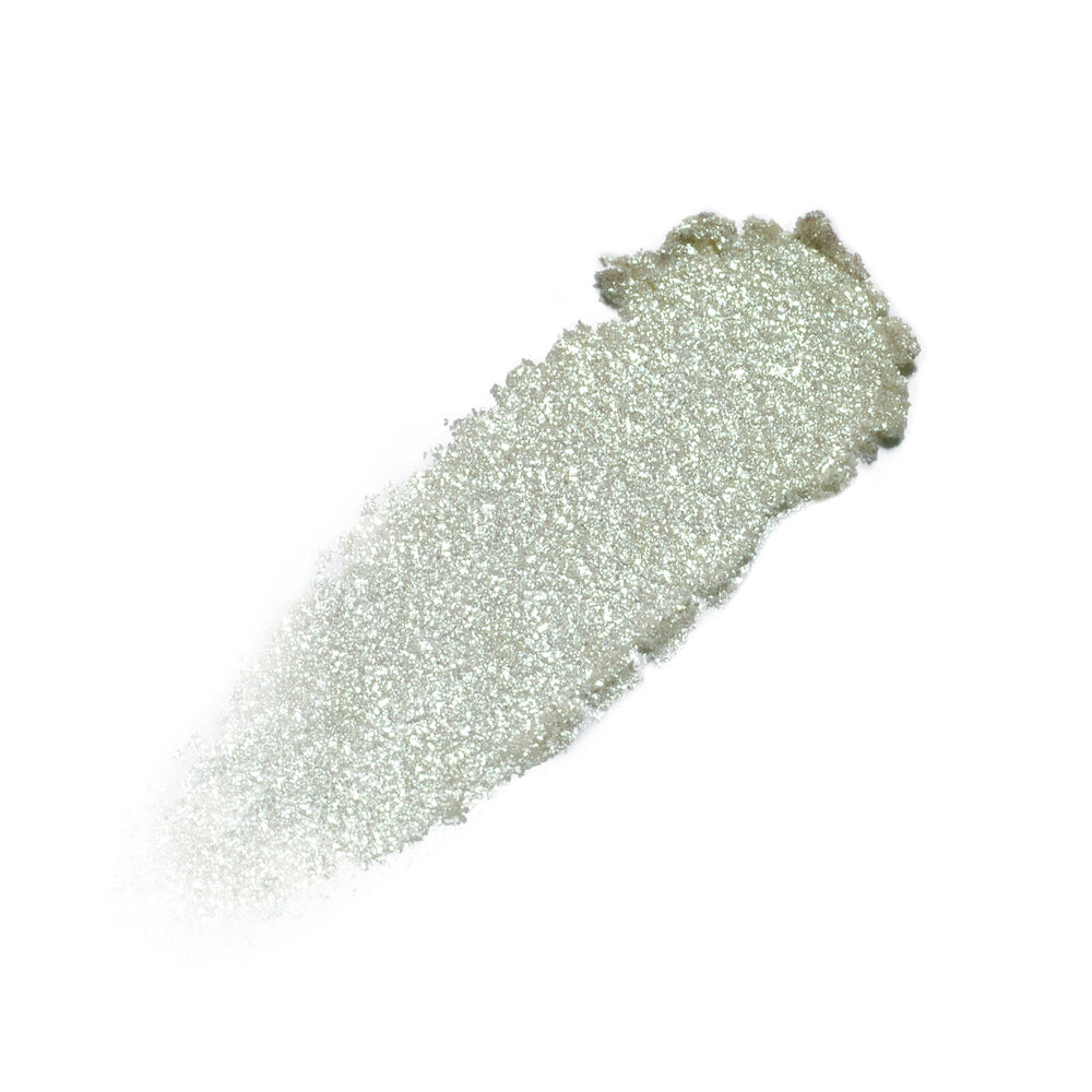 AURORA - GREEN - Pressed-pigment eyeshadow in sparkly green