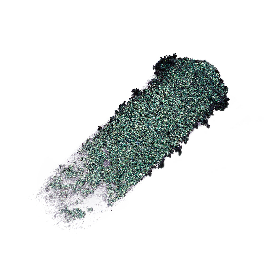 SUPERNOVA - DUOCHROME EMERALD  - Pressed-pigment eyeshadow in sparkly duochrome emerald