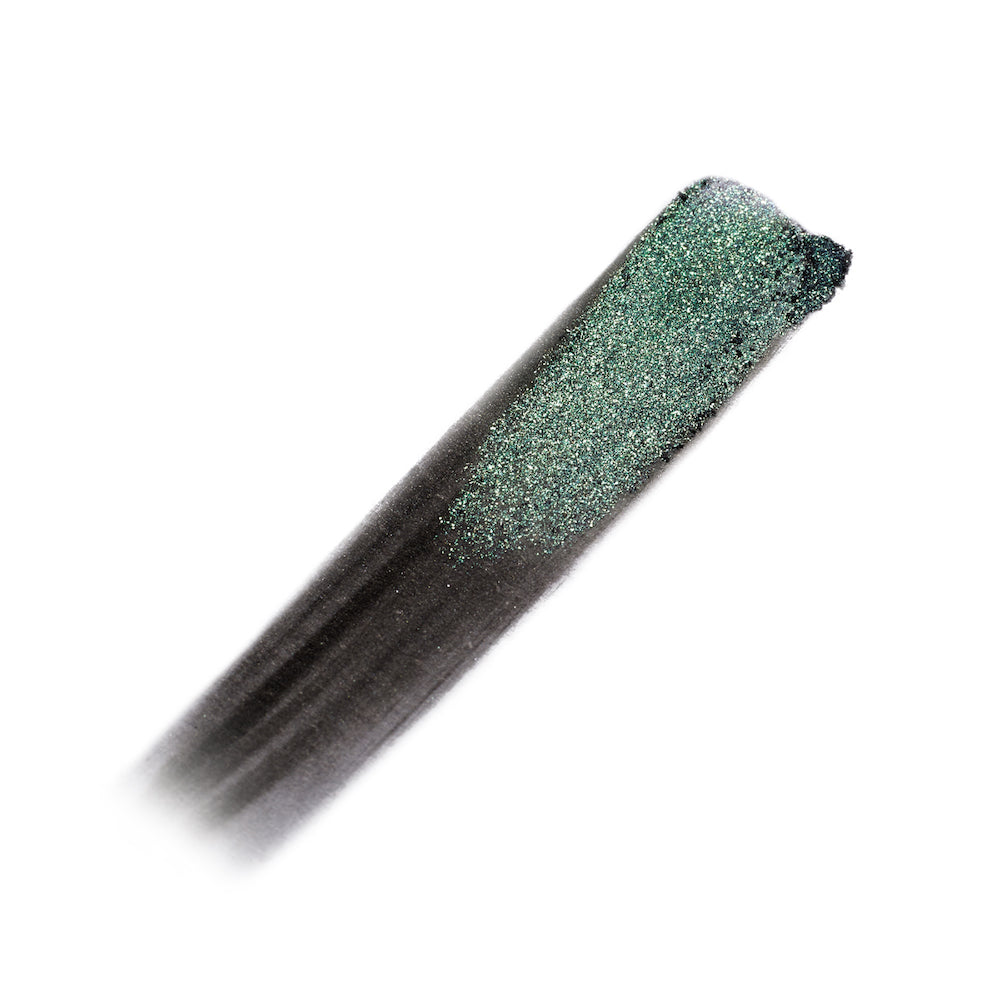 SUPERNOVA - DUOCHROME EMERALD - Bright galactic duochrome emerald shade shown on dark matter base