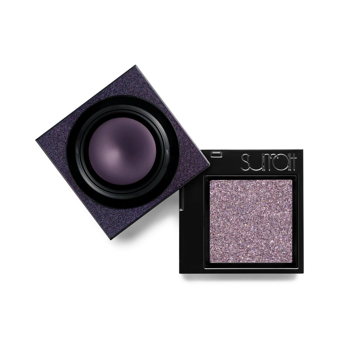 GLAMOUR EYES - ROYAL PLUM CREAM WITH BRILLIANT BLUE-VIOLET SHADOW - Water-resistant, matte cream shadow in royal plum with blue-violet duochrome powder