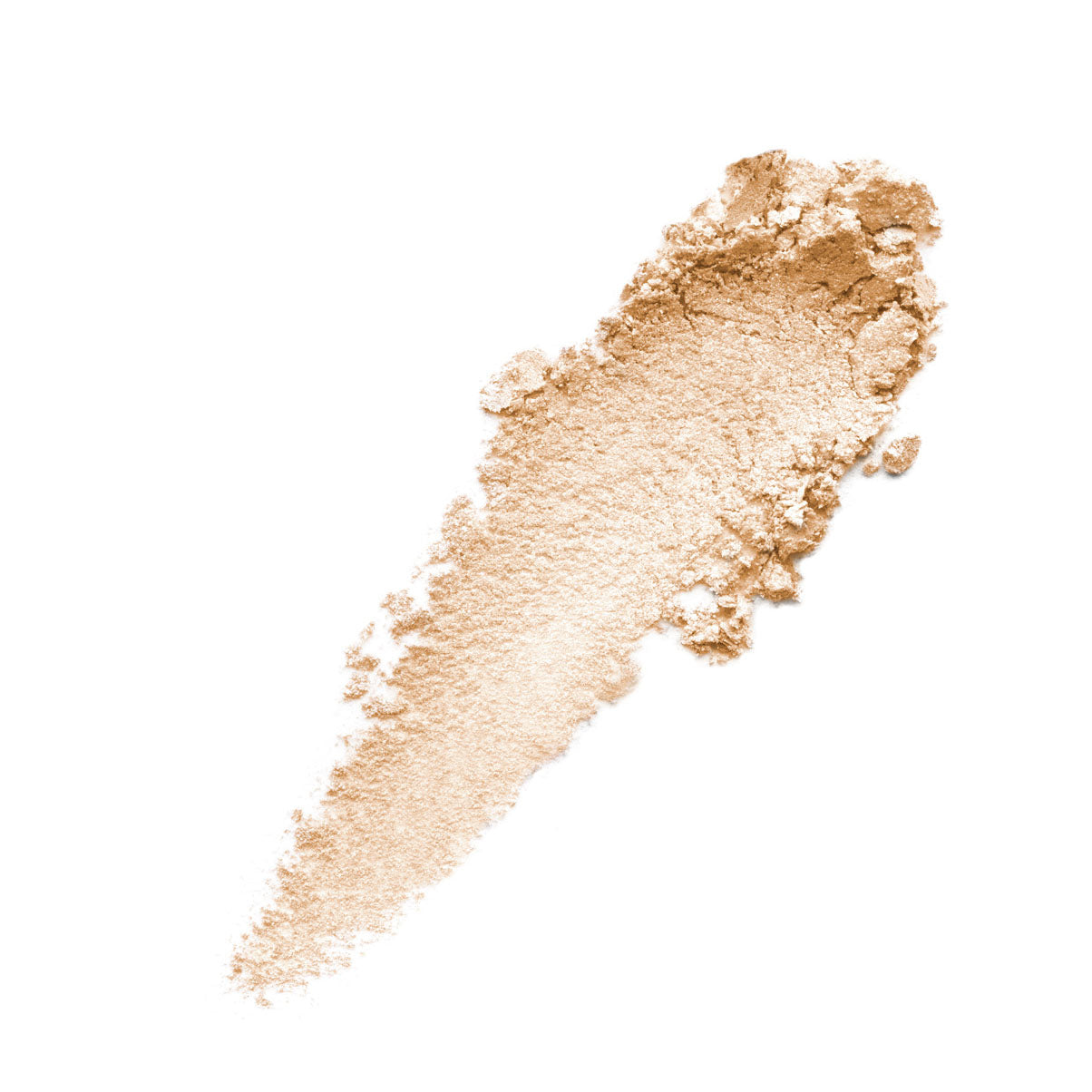 Sheer beige satin shimmer finish eyeshadow in shade Soie