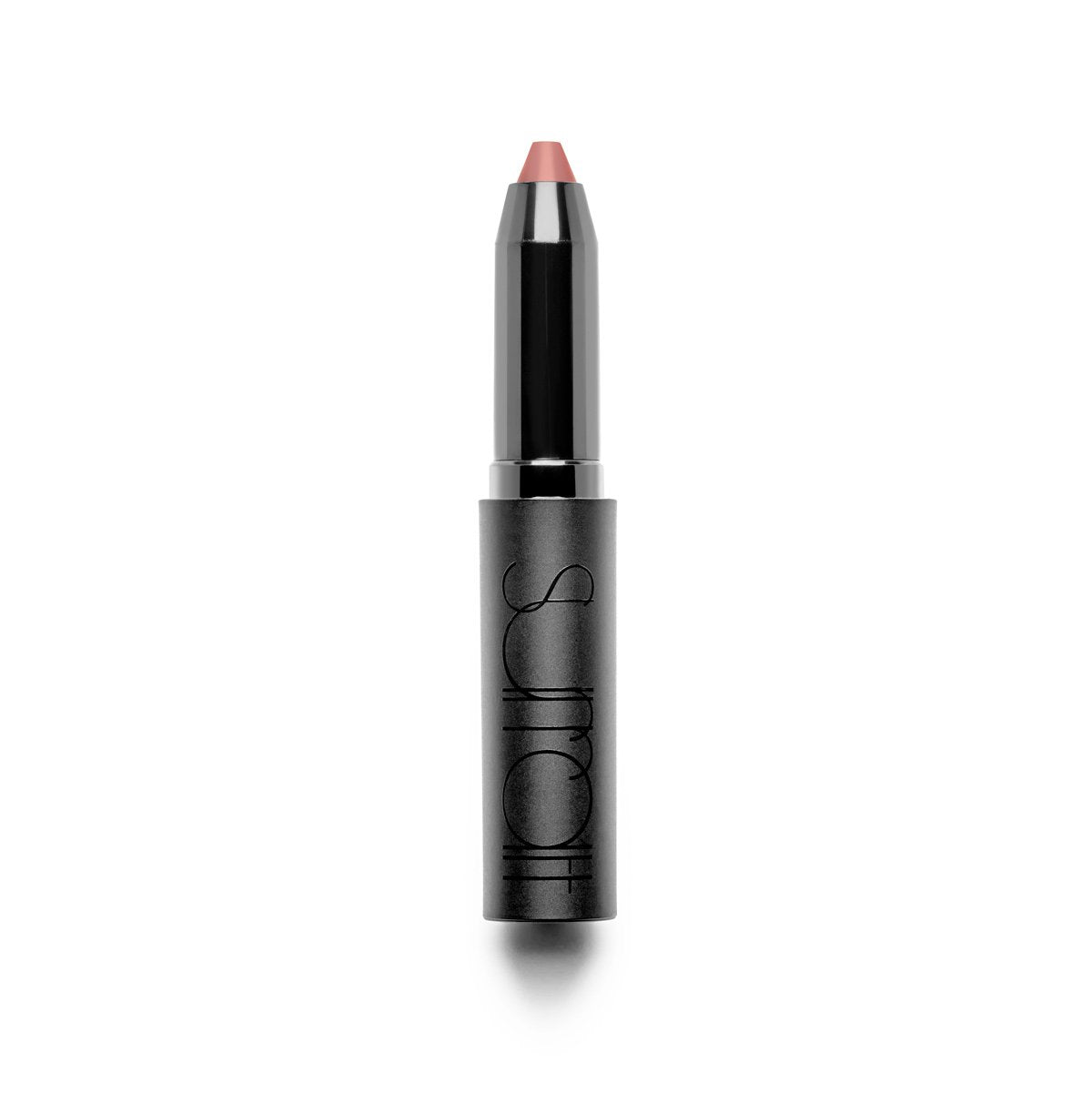 Les Nus - Automatique Lip Crayon in matte rosy taupe shade.