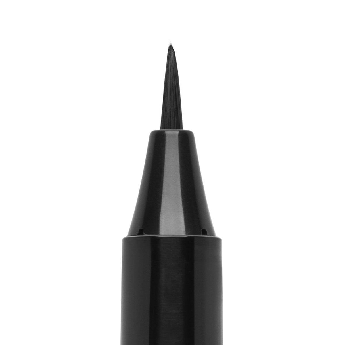 CHAT NOIR - INKY BLACK - long-wearing liquid eyeliner with precise brush tip in black ink shade