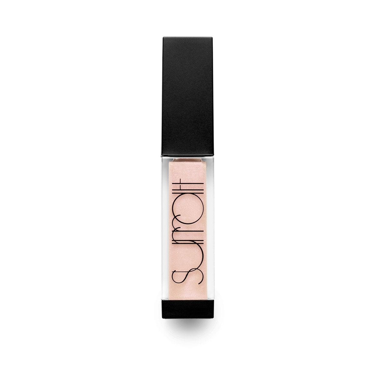 OH LA LA - SHEER PEACH WITH PINK AND GOLD SHIMMER - high shine lip gloss in sheer peach shade with pink and gold glitter